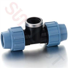 Compresie HDPE cu filet de sex feminin